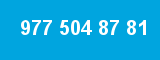 977 504 87 81 977 504 87 81